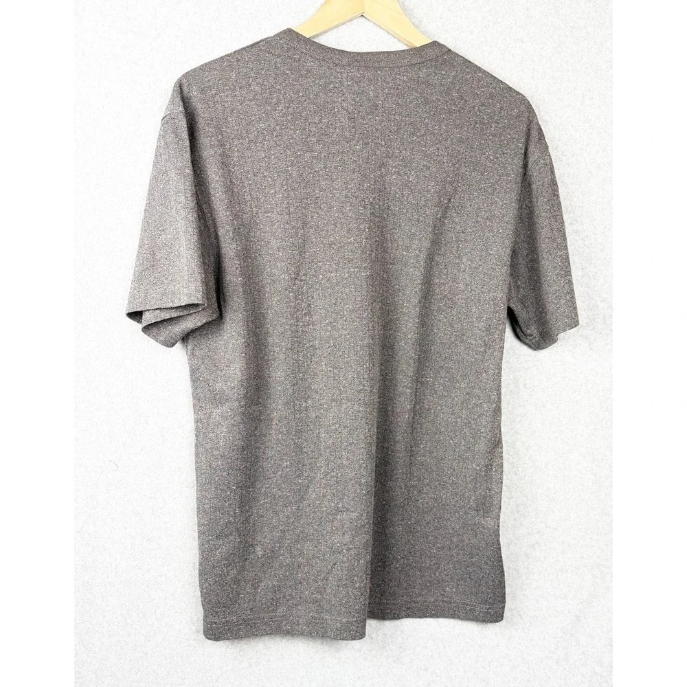 Guess Jeans Gray V Neck T Shirt Mens Size S Short Sleeve V-neck - Picture 2 of 10